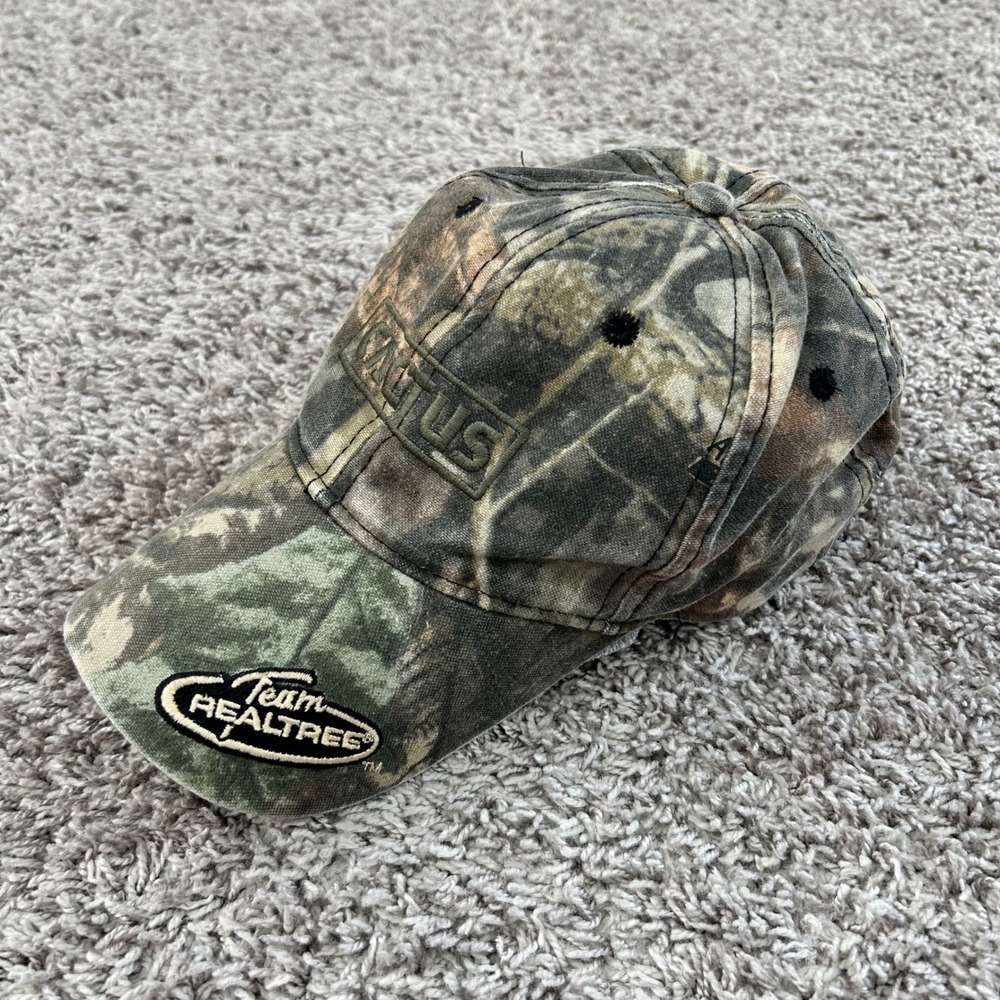 Cactus Team Realtree Camo‎ Baseball Cap One Size Fits Most